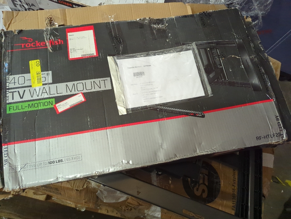 Mount-It! UL Certified Heavy Duty Full Motion TV Wall Mount for Most 37-80 Inch Flat Screen TVs, Wall Mount Bracket Max VESA 600x400, Holds up to 110lb, Full Motion TV Mount 55 inch, 65 inch, 80 inch