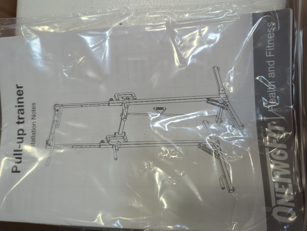 ONETWOFIT Foldable Power Tower Pull Up Bar Station, Multi-Function Adjustable Height Pull Up Dip Station for Home Gym Workout, Strength Training Fitness Equipment, Pull Up Stand 360LBS/Pro 400LBS/Pro Max 600LBS