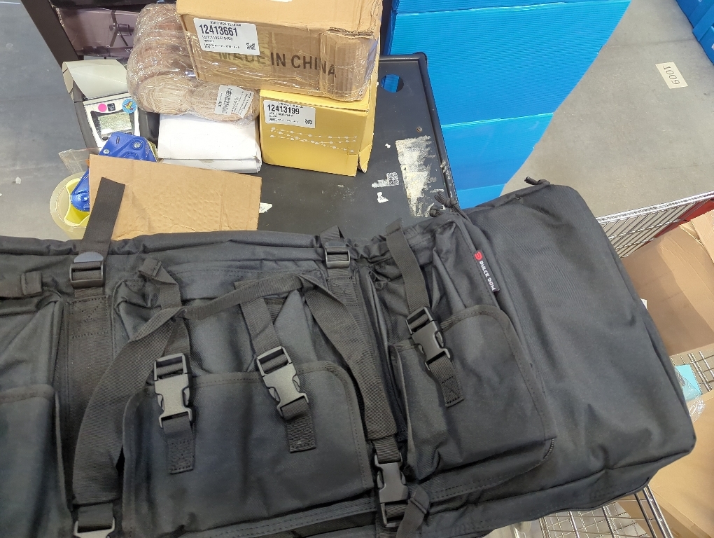 DULCE DOM 32/36/42/48/52 inch Double Rifle Case Soft Gun Bag for Rifles Pistols Storage & Transportation, All Around Shooting Range Tactical Backpack, Valentine Gifts for Him, Men, Boyfriend, Husband