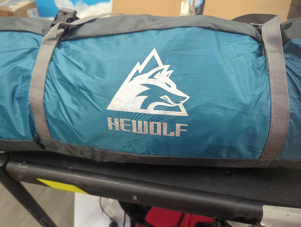 Hewolf 2/3/4 Person Camping Tent - Instant Pop Up Waterproof 2 Doors Tent with Easy Setup | 3-Season Hexagonal Dome Design for Family, Hiking & Traveling