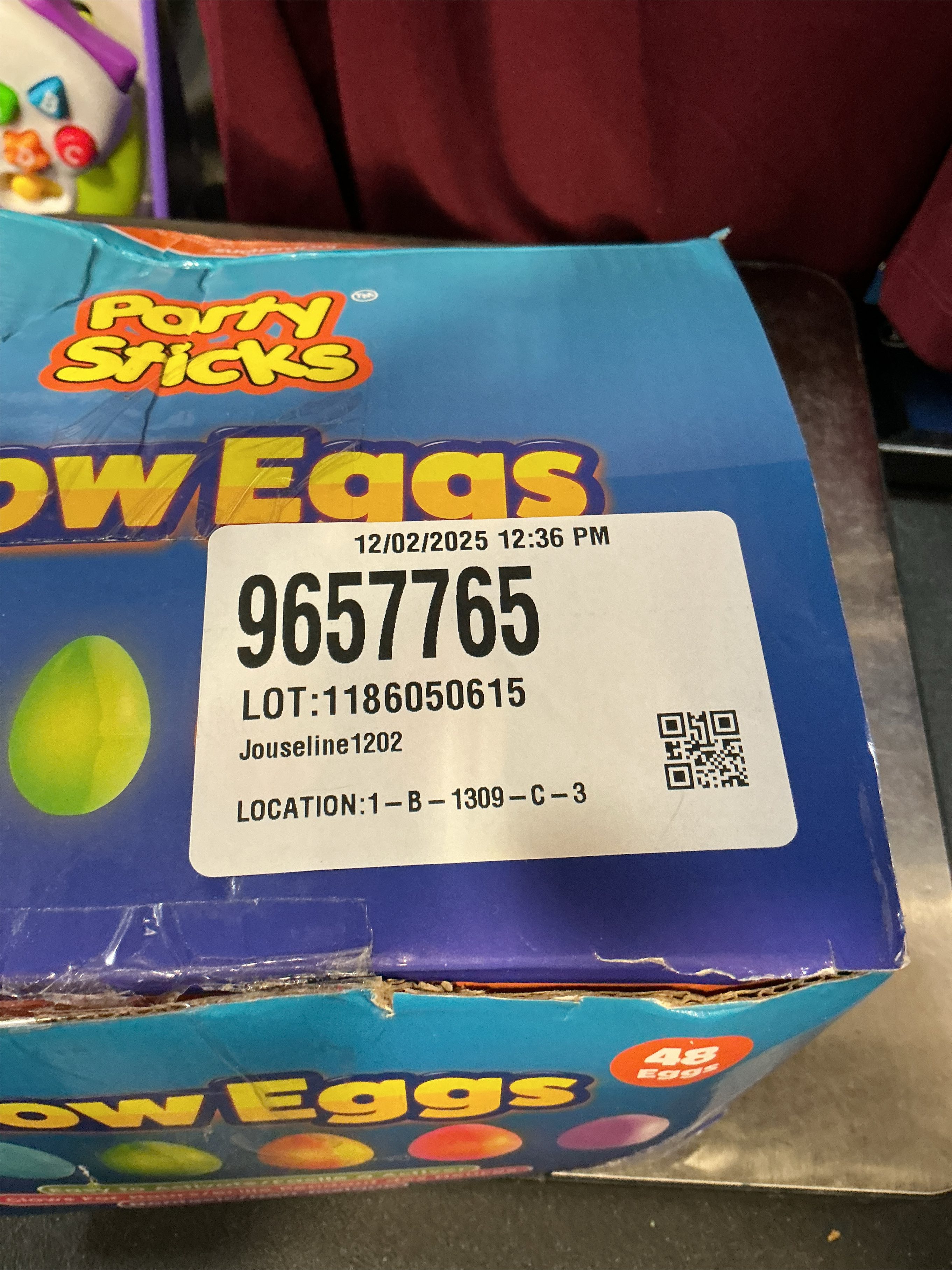 PartySticks 48 Easter Glow Eggs & 144 mini Glow Sticks 192pcs total, Glow-in-the-Dark Kids Teens Adults Easter Basket Stuffers Fillers Gift for Hunt Game, Party Favors, Boys Girls Classroom Prizes