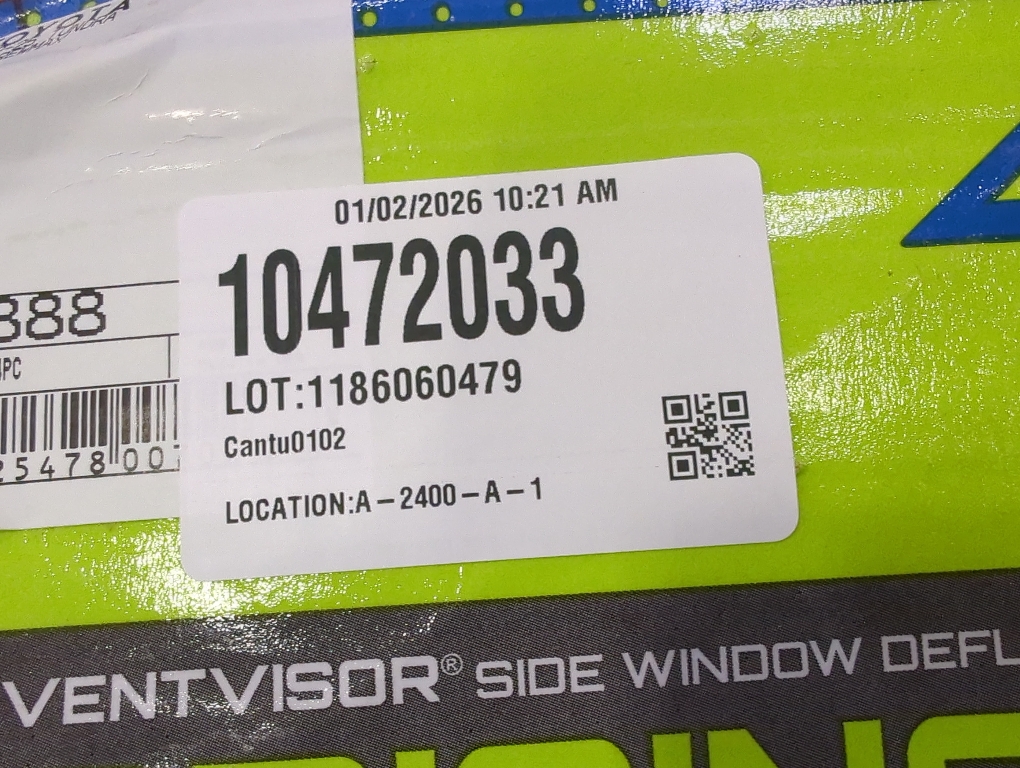 Auto Ventshade [AVS] Outside Mount Rain Guards for 2022-2025 Toyota Tundra CREWMAX ONLY | Window Vent Visors, 4 pcs. - Smoke | 94888