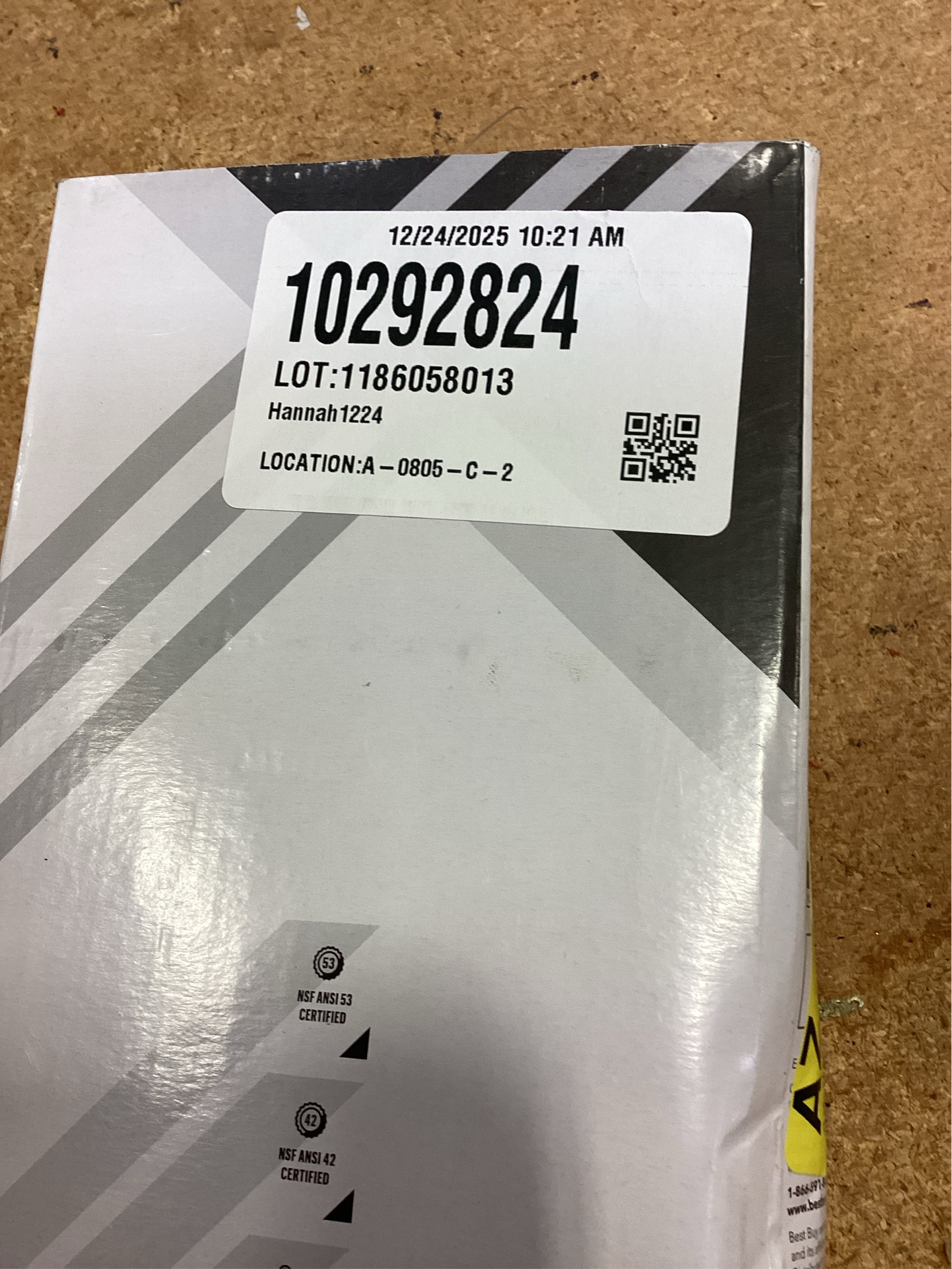 Best Buy Essentials™ - NSF 42/53 Water Filter Replacement for Select Samsung Refrigerators (2-pack) - White