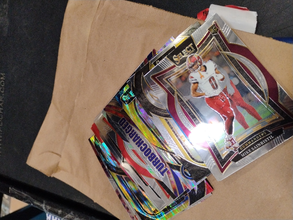 Panini NFL 2024 Select Football Fat Pack Trading Cards Multicolored 15 pc