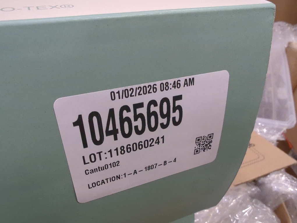 Haven Waffle Large/X-Large Organic Cotton Robe in Lunar Rock