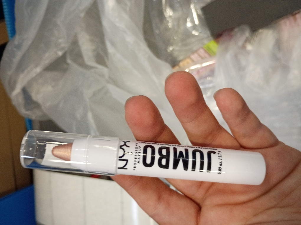 NYX PROFESSIONAL MAKEUP Jumbo Eye Pencil, Blendable Eyeshadow Stick & Eyeliner Pencil - Yogurt