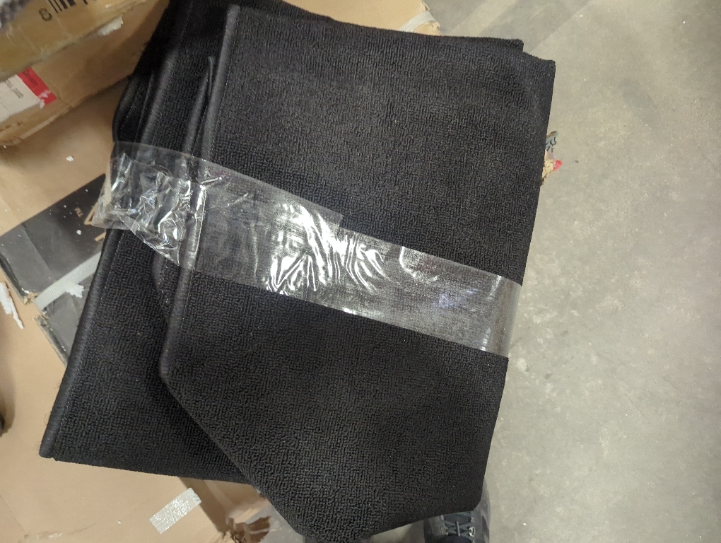 Size medium Color black area rug