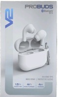 Tzumi ProBuds V2 Earbuds True Wireless Bluetooth Headphones with Charging Case