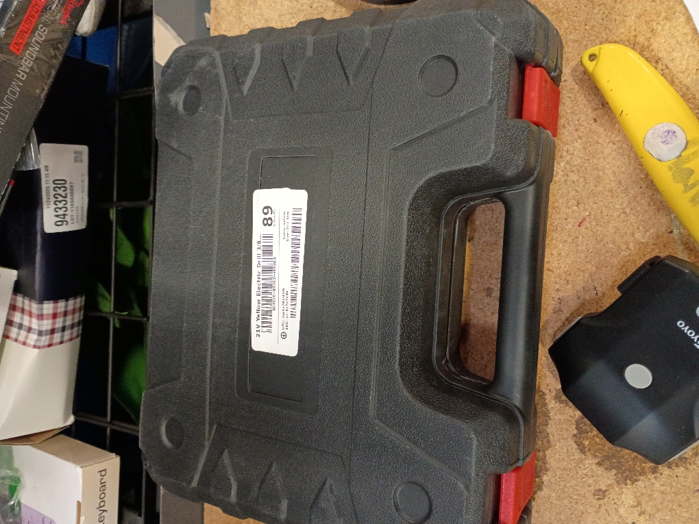 screwdriver For 21V lithium battery impact drill dual speed multifunctional household electric screwdriver repair tools(1 electricity 1 charge)