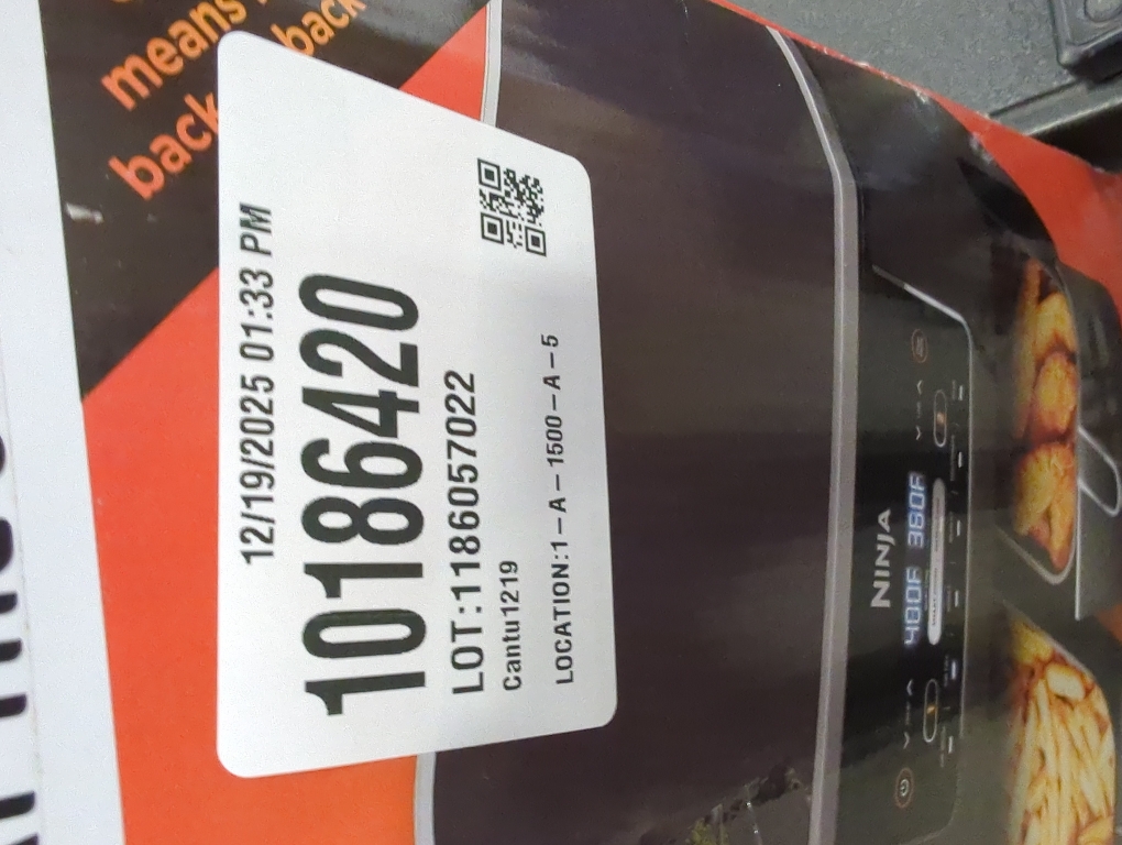 Ninja DZ201 Foodi 8 Quart 6-in-1 DualZone 2-Basket Air Fryer with 2 Independent Frying Baskets, Match Cook & Smart Finish to Roast, Broil, Dehydrate & More for Quick, Easy Meals, Grey