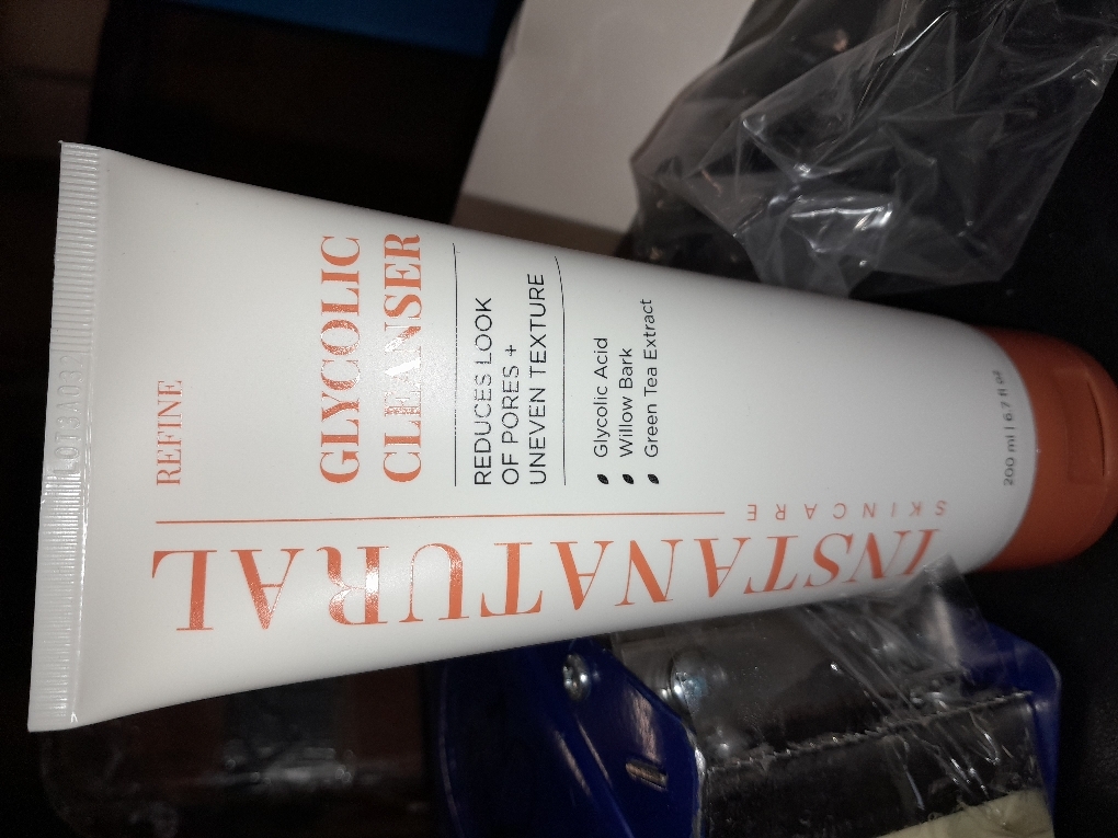 InstaNatural Glycolic Acid Cleanser Face Wash for Women & Men, Gently Exfoliating, Pore Minimizer, Anti Aging, Blackhead Remover, Acne Facial Treatment with Botanical Extracts, 6.7 Fl Oz
