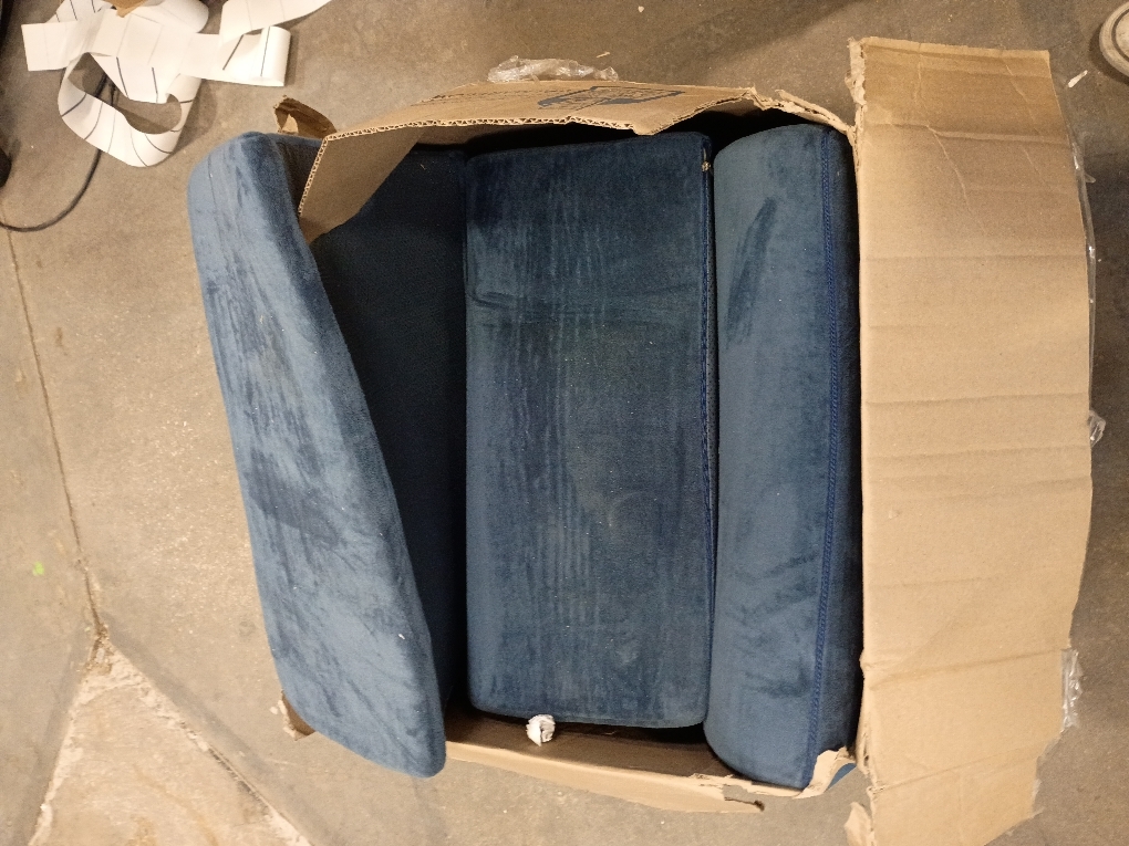 Axelrod 4PCS Orthopedic Bed Wedge Pillow Set, Post Surgery Foam for Back, Neck and Leg Pain Relief Comfortable & Adjustable Pillows- Anti Snoring, Heartburn, Acid Reflux & GERD Sleeping Dark Blue