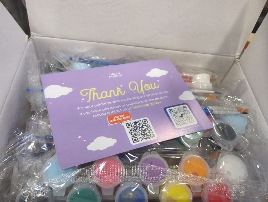 Set of 12 Mini Canvas and Easel Set with 10 Colors Acrylic Paint in Bulk Set of 12 - Kids Art Party Favors & Party Supplies - 4x4 Small Canvases for Painting with Mini Easel - Paint for Kids