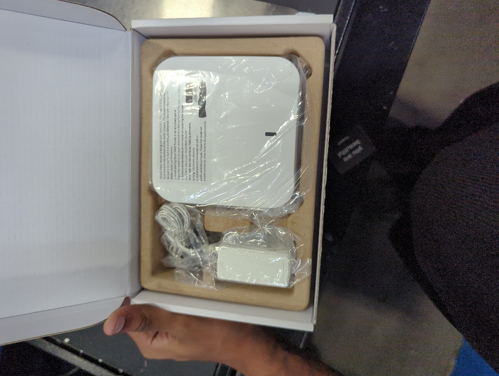 AX3000 Dual-Band Wi-Fi 6 Mesh Router, 1500 sq. ft. Coverage, Replaces Router Extender, w/Wired Backhaul, 2x 1Gb ports