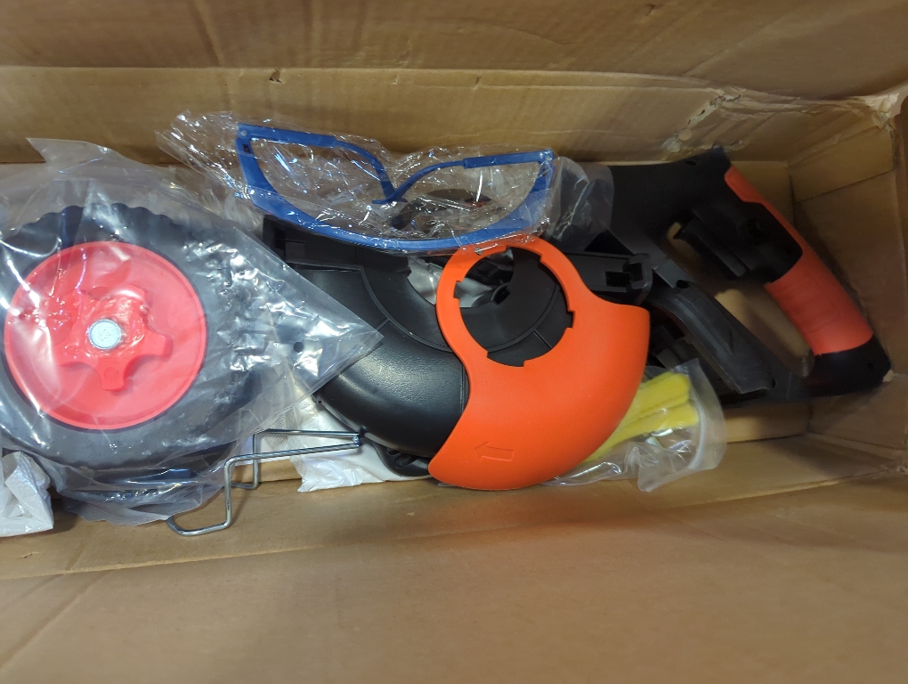 Electric Weed Wacker Cordless Weed Trimmer,Battery Powered with ，2×21V 4.0Ah Electric Weed Eater Brush Cutter with 3 Types Blades, Adjustable Cutting Angle &Height Edger Lawn Tool for Garden and Yard