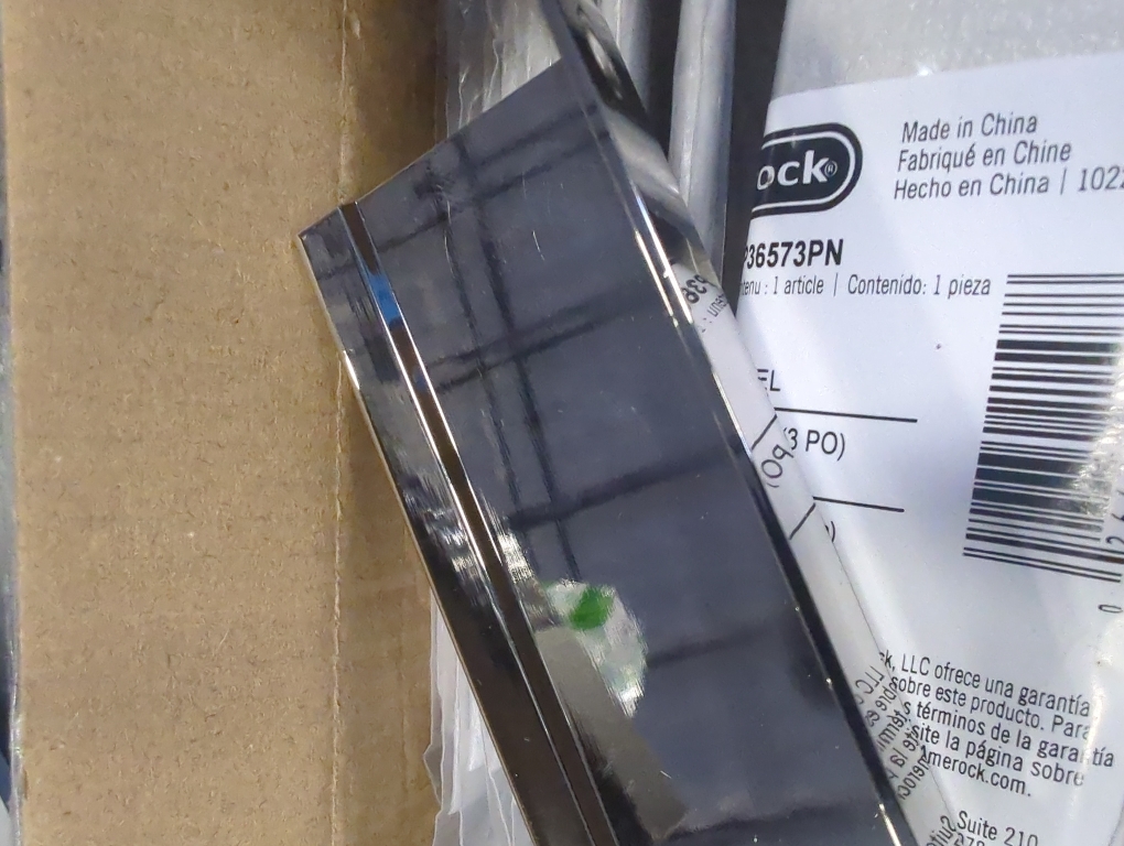 Edge Pull Collection 3 in (76 mm) Center-to-Center Polished Nickel Drawer Pull (10-Pack)