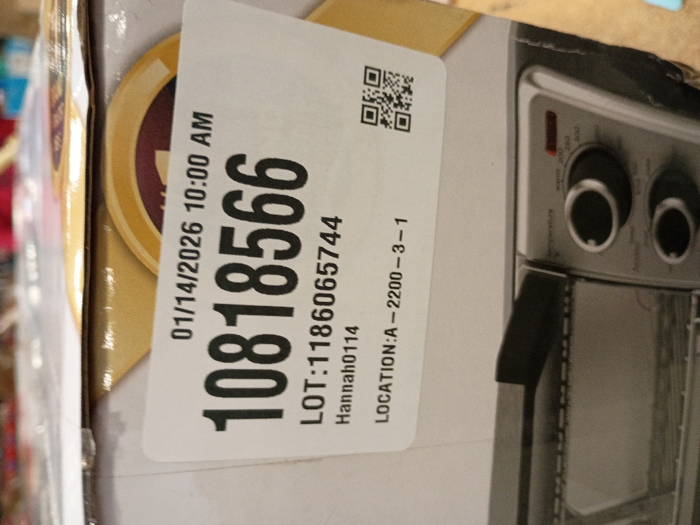 BLACK DECKER 4-Slice Convection Oven, Stainless Steel, Curved Interior fits a 9 inch Pizza, TO1313SBD