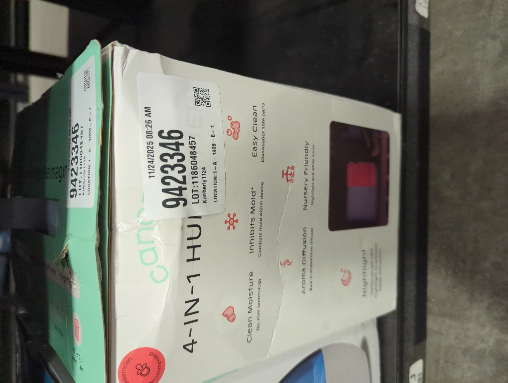 Canopy 4-in-1 Dishwasher Safe and Mold Inhibiting Humidifier - White