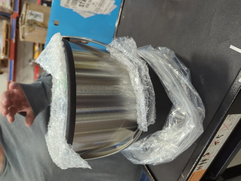 OGGI 4 oz Black/Silver Plastic/Stainless Steel Ice Bucket with Scoop