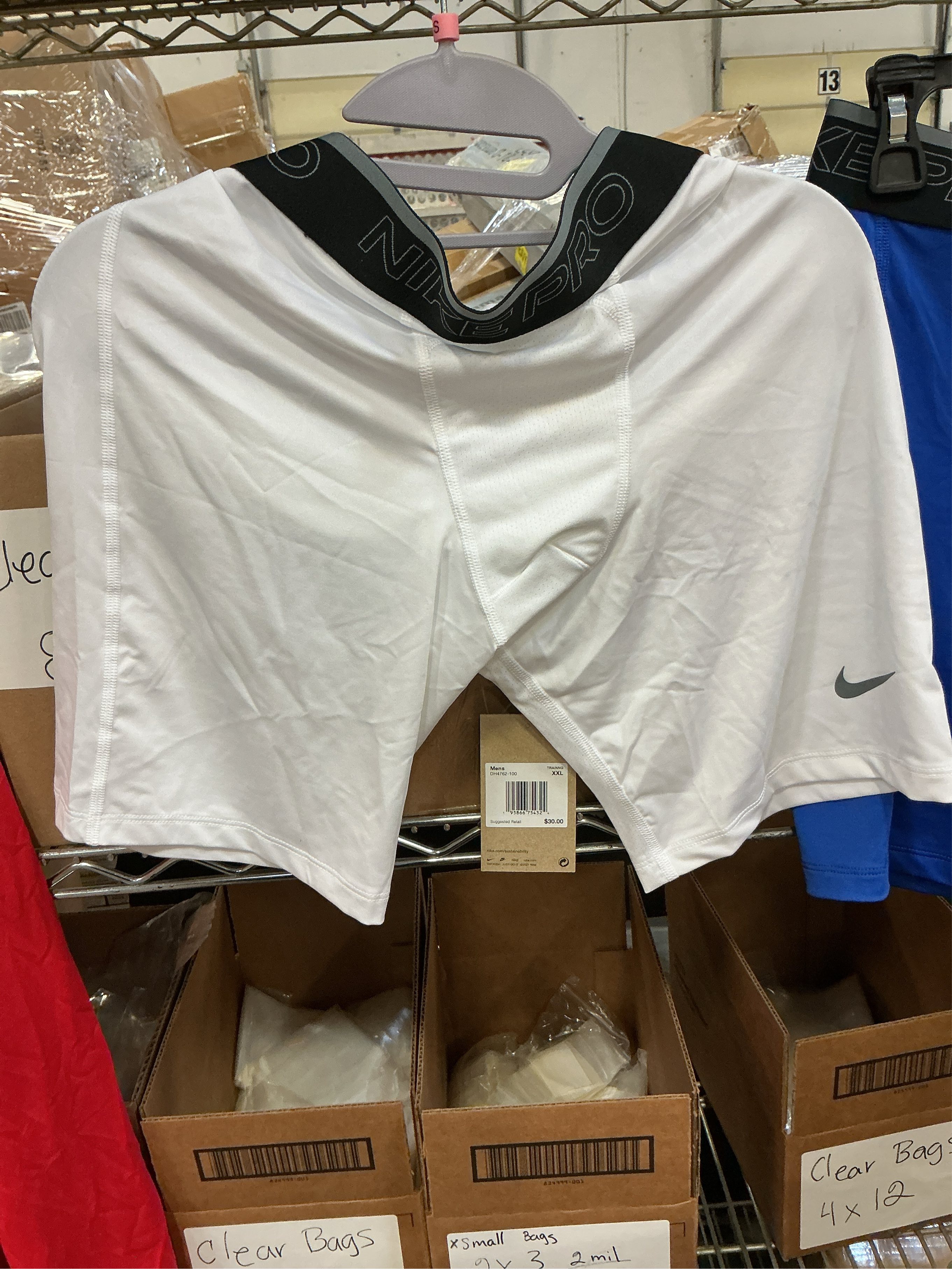 size XXL. Nike Mens Pro Training Compression Shorts