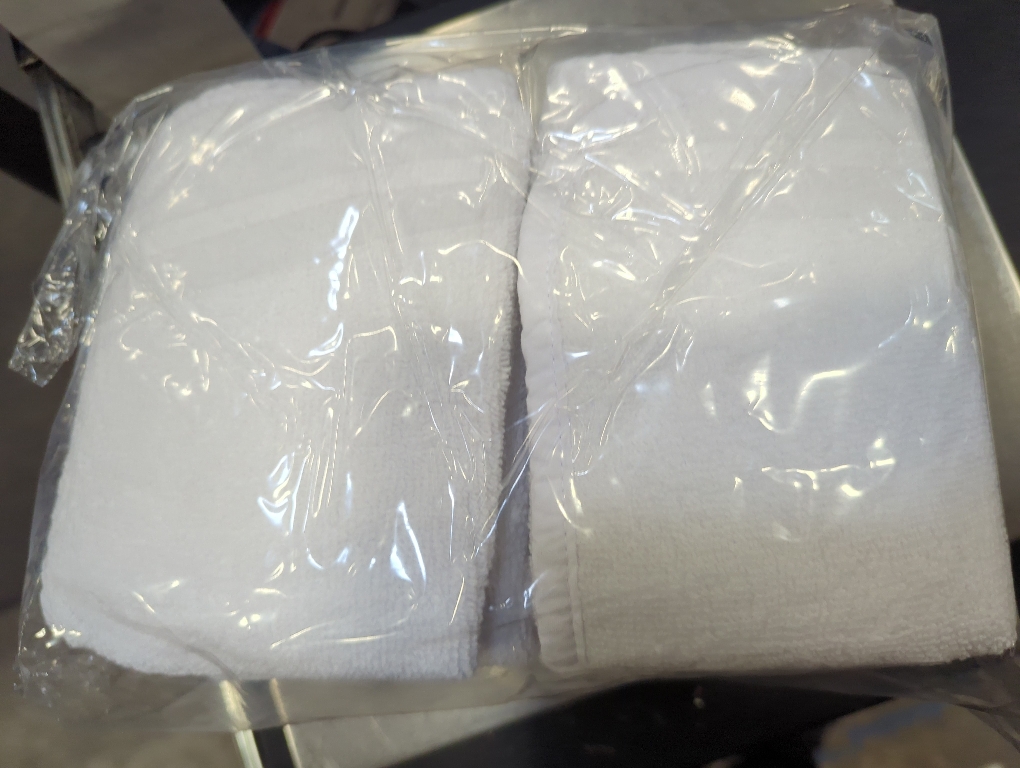 Haven Turkish Wash Cloth Bright White 6pc