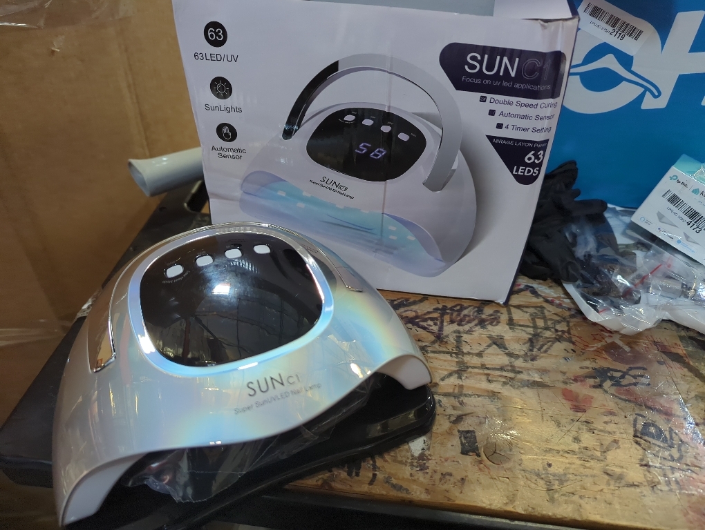 320W UV LED Nail Lamp Professional LED Nail Dryer for Gel Nails with 72pcs Lamp Beads, Touch Screen 4 Timers and Automatic Sensor Ideal for Home Salon, Fast Drying Technology for Perfect Nails