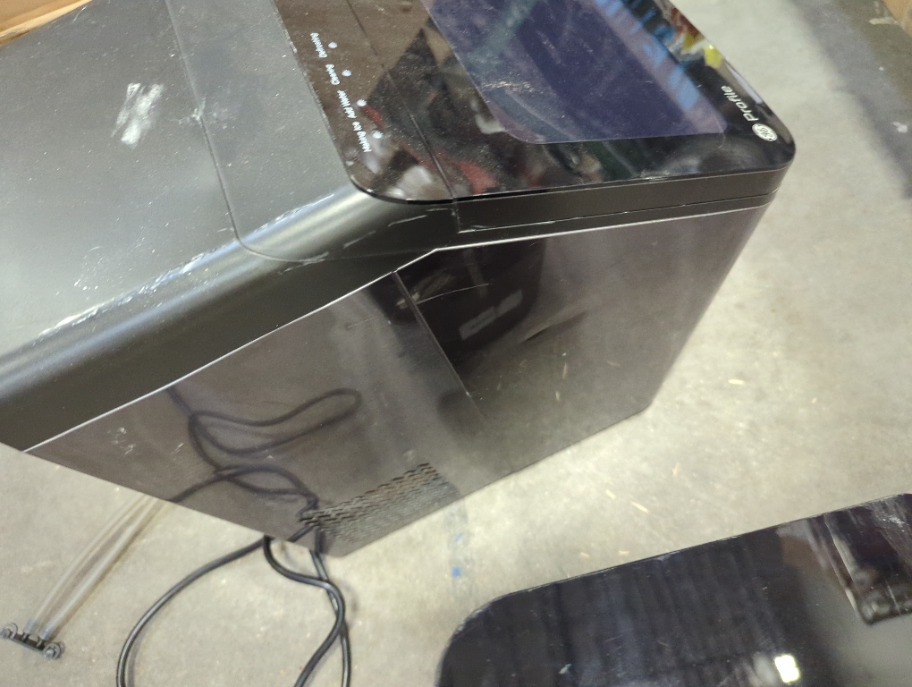 GE Profile - Opal 1.0 Nugget Ice Maker With Side Tank - Black