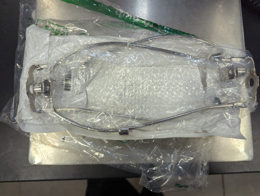 10 Inch Nickel Lamp Shade Harp Holders with Detachable Saddle Bases, Light Duty, Saangseon Pack 2 DIY Lighting Accessories