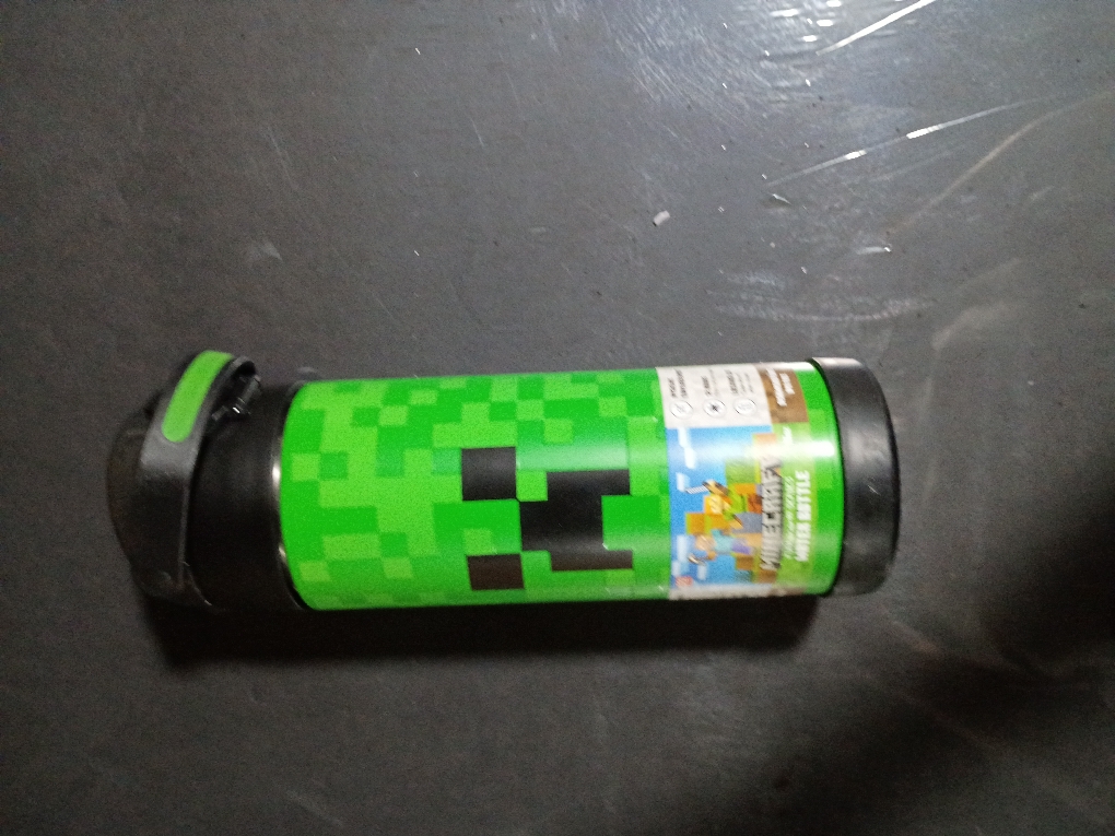Thermos Minecraft 16oz FUNtainer Water Bottle - Black