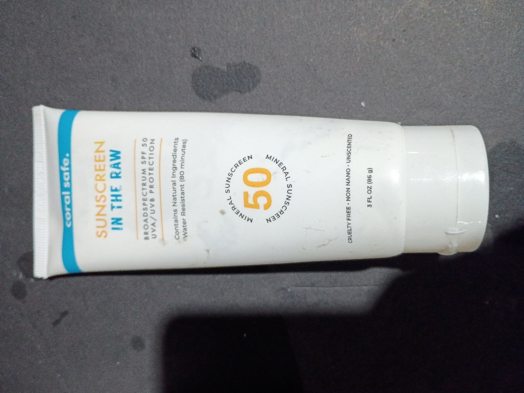 Reef Safe Mineral Sunscreen Travel Lotion SPF 50 - Mexico & Hawaii 104 Reef Act Compliant, Biodegradable, Zinc Oxide, Oxybenzone & Octinoxate Free, Water Resistant, Natural Ingredients, by Coral Safe
