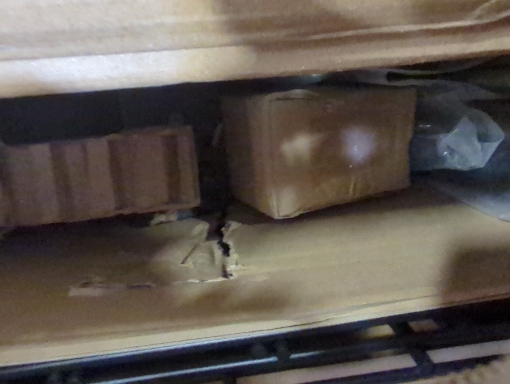 Overhead Garage Storage Rack for 8-10 FT Ceiling, Heavy-duty 4x4 FT Ceiling Storage Racks with Safety Lock, Ideal for Garage Storage Mounted Lift System and Storage Organizer, 250lbs Capacity