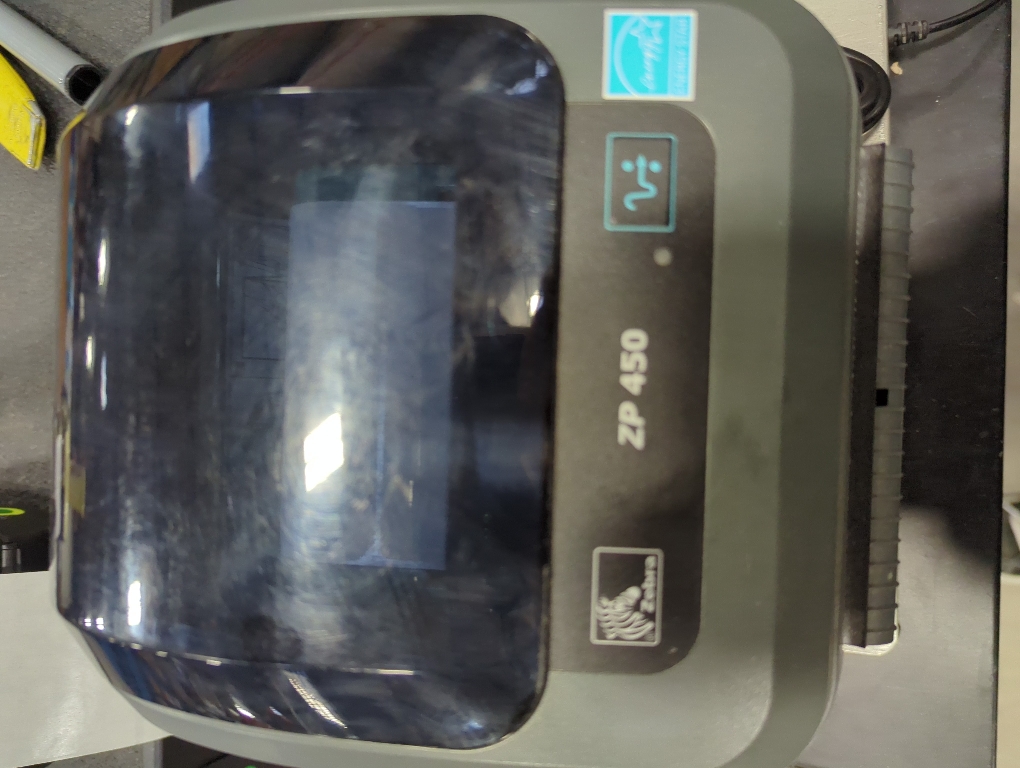 ZEBRA ZP 450 Label Thermal Bar Code Monochrome Printer ZP450-0501-0006A