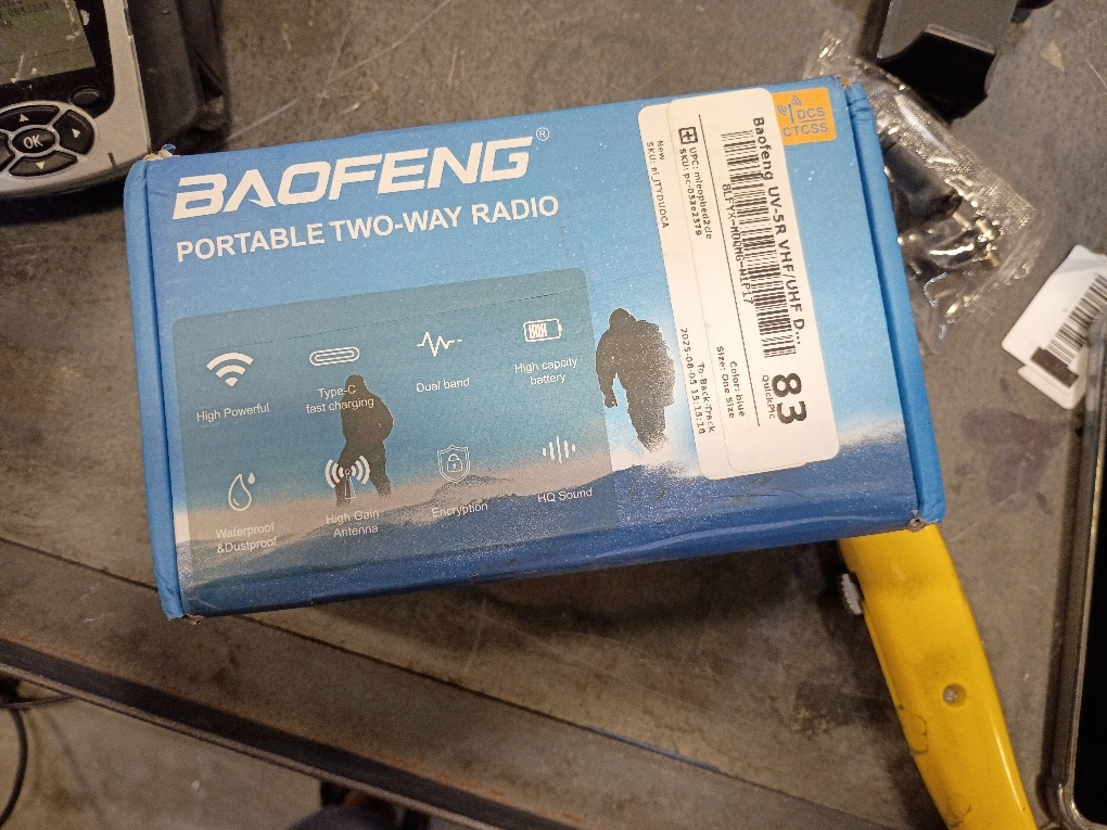 BAOFENG UV-7B Handheld Ham Radio, Chirp & Wireless APP Programmable, UHF VHF FM Aviation NOAA Receiver, 1000 CHs 10 Zones, USB-C Rechargeable, Frequency Copy, SOS Strobe, Walkie Talkie for Outdoor