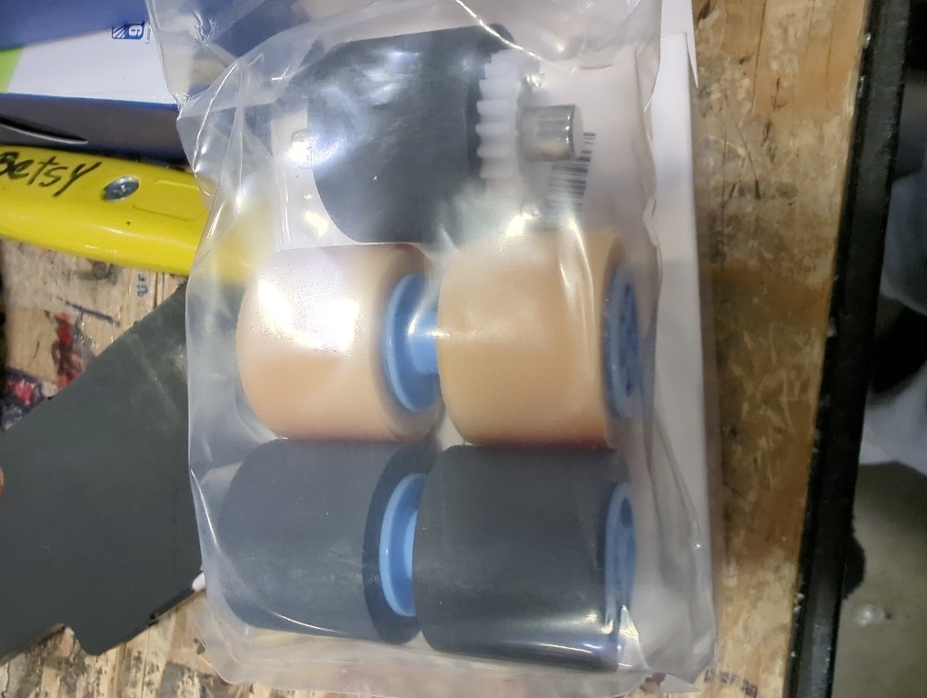 Exchange Roller Kit 250K Pickup Feed Separation Roller 0434B002 0434B002AA MG1-3684-000 MA2-6772-000 Compatible with DR-5010C DR-6030C