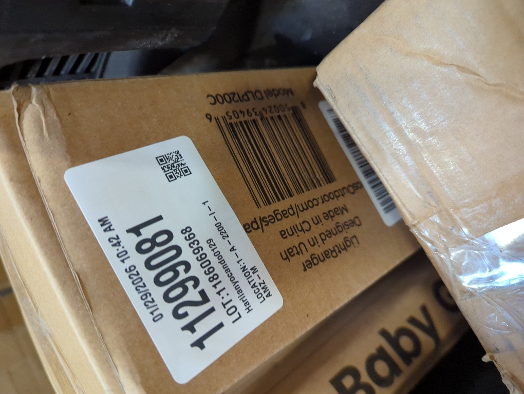 Devos Outdoor LightRanger 1200 - High-Performance LED Tripod Lantern with Adjustable Height, 9 Feet Tall with 1200 Lumens Brightness, and Long Battery Life.