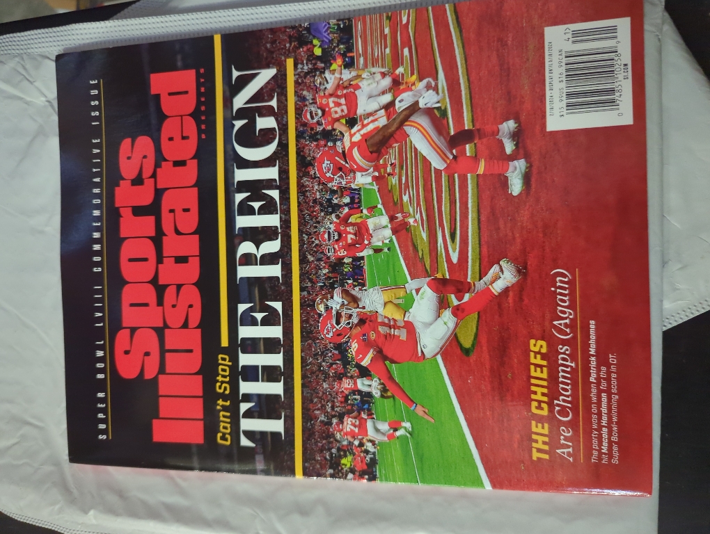 Sports Illustrated Commemorative Issue 2024 Super Bowl LVIII The Reign
