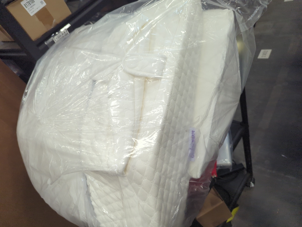 Size 12 Color White Wedge Pillow for Sleep Apnea, 12 Inch Adjustable Height Bed Wedge Pillow for Headboard, Gerd, Acid Reflux Relief, Snoring, and Post Surgery Recovery. Bed Pillow for Sitting Up in Bed