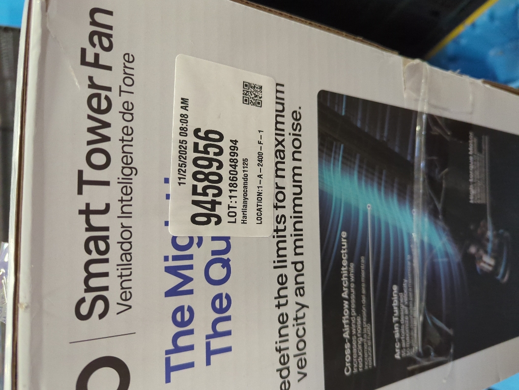 Dreo 42 Cruiser Pro T1 Oscillating Bladeless Remote Tower Fan White