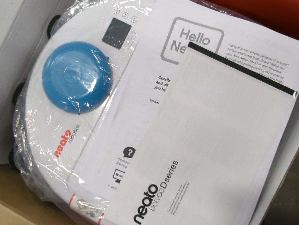 Neato Robotics Botvac 80 Vacuum Cleaner With Scheduling; Grey