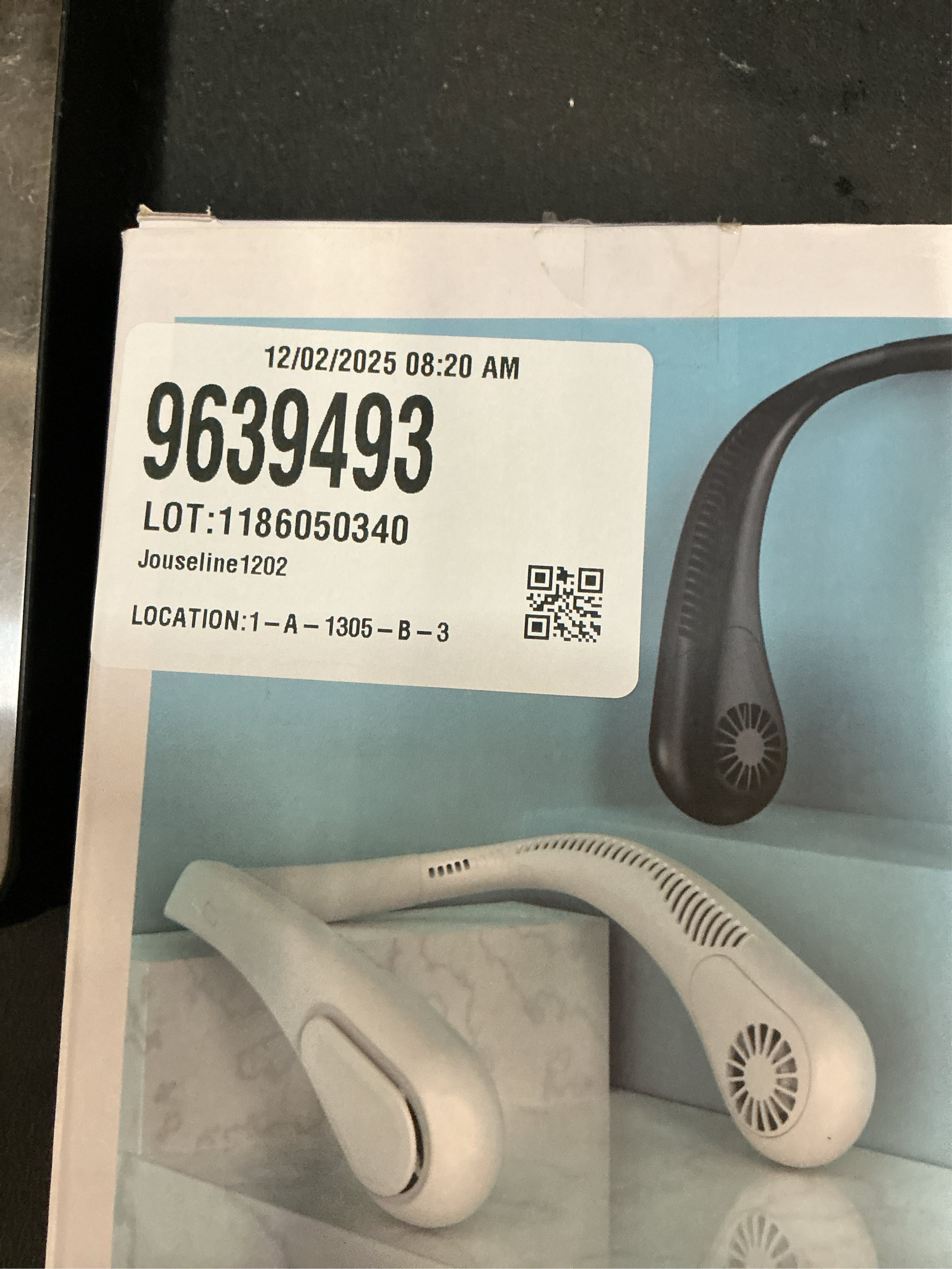 Neck Fans Portable Rechargeable, 5000mAh Bladeless Neck Fan, Max.10H Work Time, 3 Speeds Hands-Free Wearable Personal Fan for Home Workout Travel