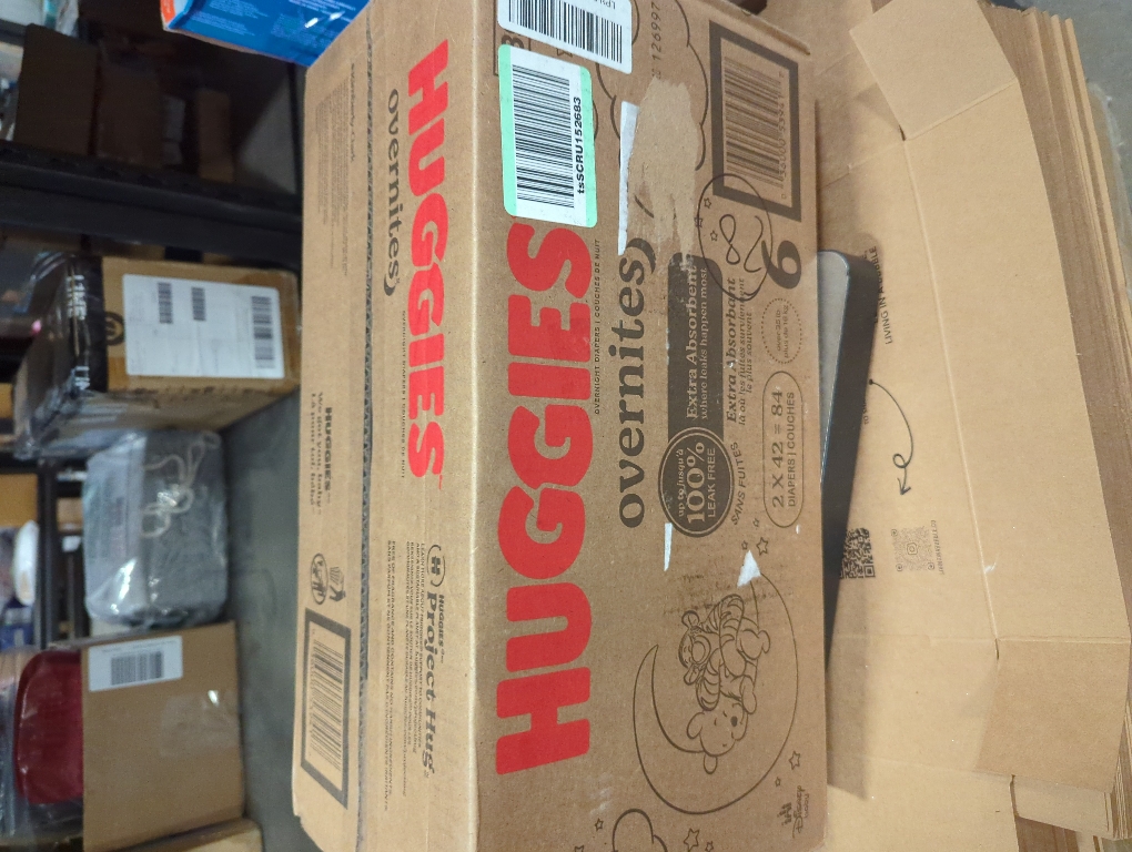 Huggies Disposable Overnight Diapers - Size 6 - 84ct