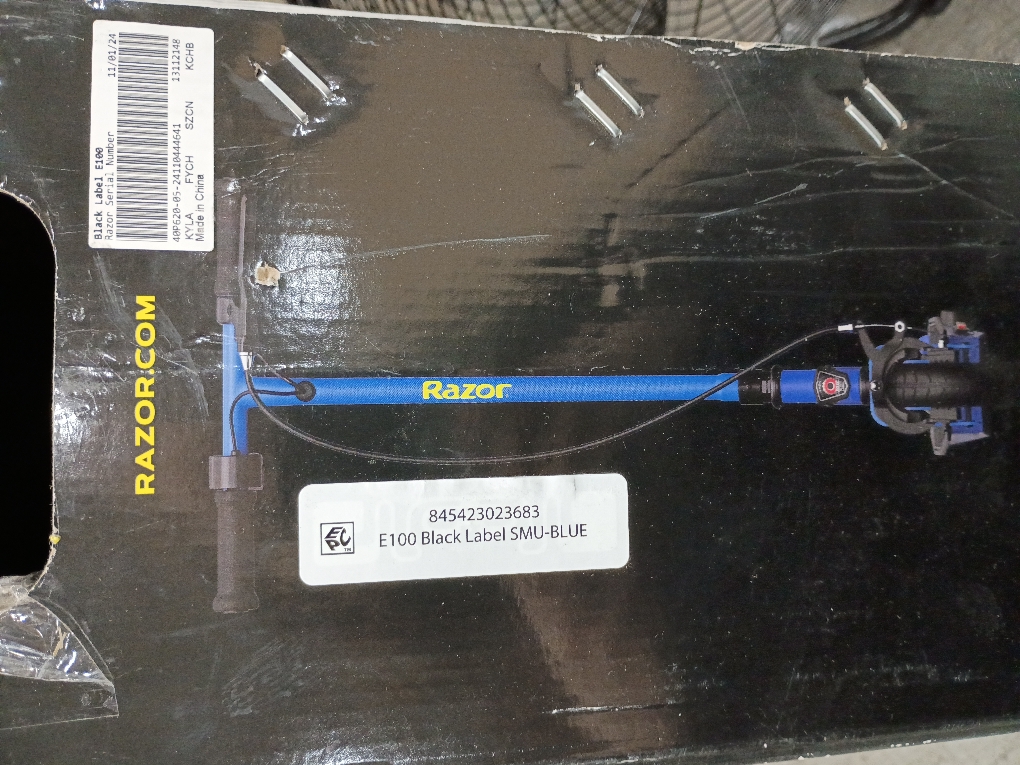 Razor Power Core E100 Electric Scooter w/Hand Operated Front Brake (See the picture for the color) (no charger)