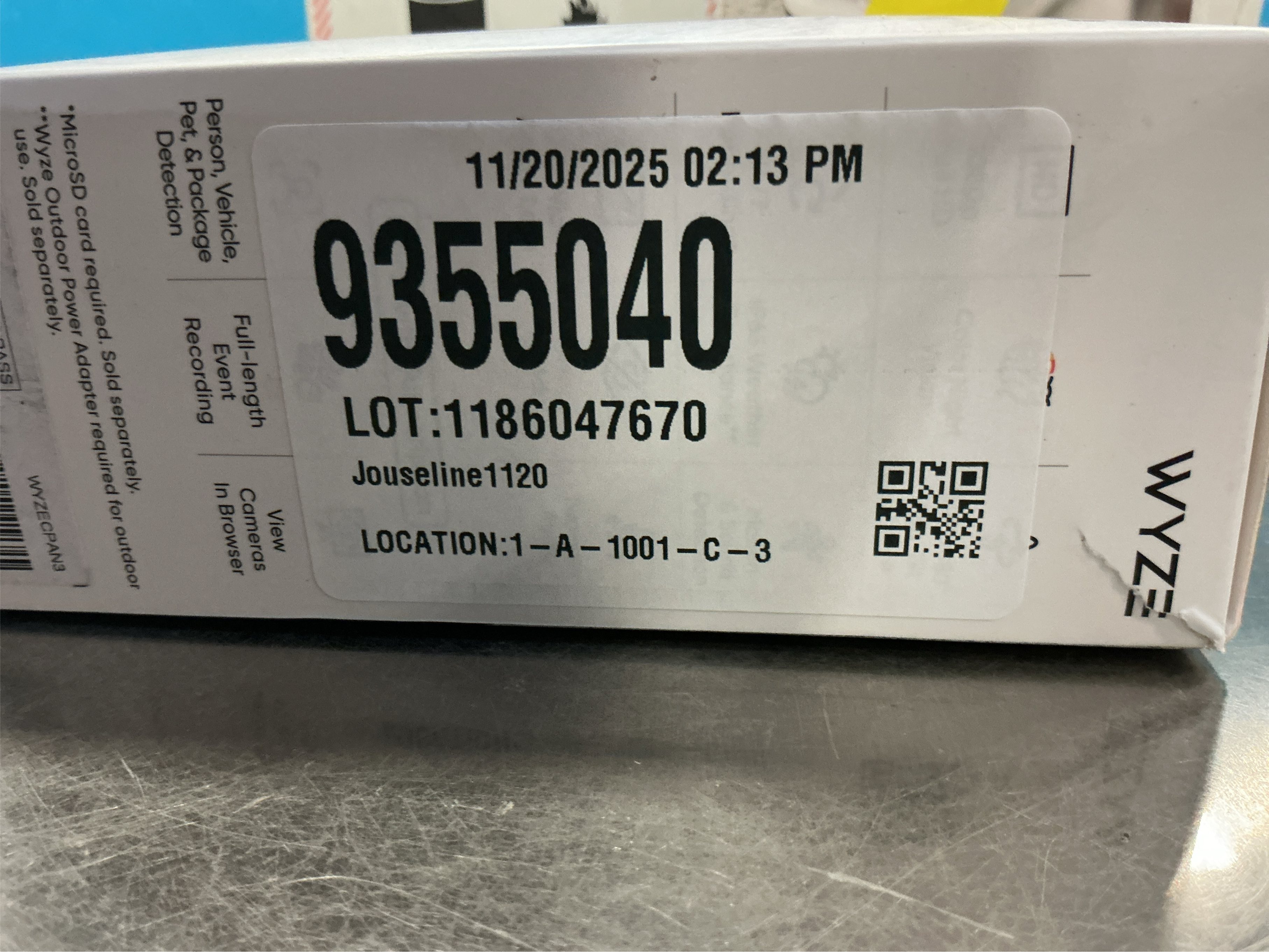 WYZE Cam Pan v3, Indoor/Outdoor IP65-Rated 1080p Pan/Tilt/Zoom Wi-Fi Smart Home Security Camera with Color Night Vision, 2-Way Audio, Compatible with Alexa & Google Assistant, Free Expert Setup