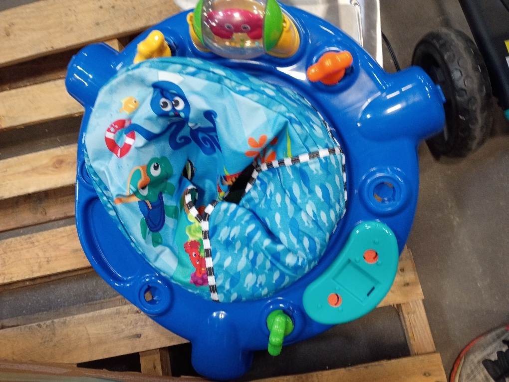Baby Einstein Neptune's Ocean Discovery Activity Baby Jumper Activity Center, Ages 6 Months  , Max Weight 25 lbs., Unisex