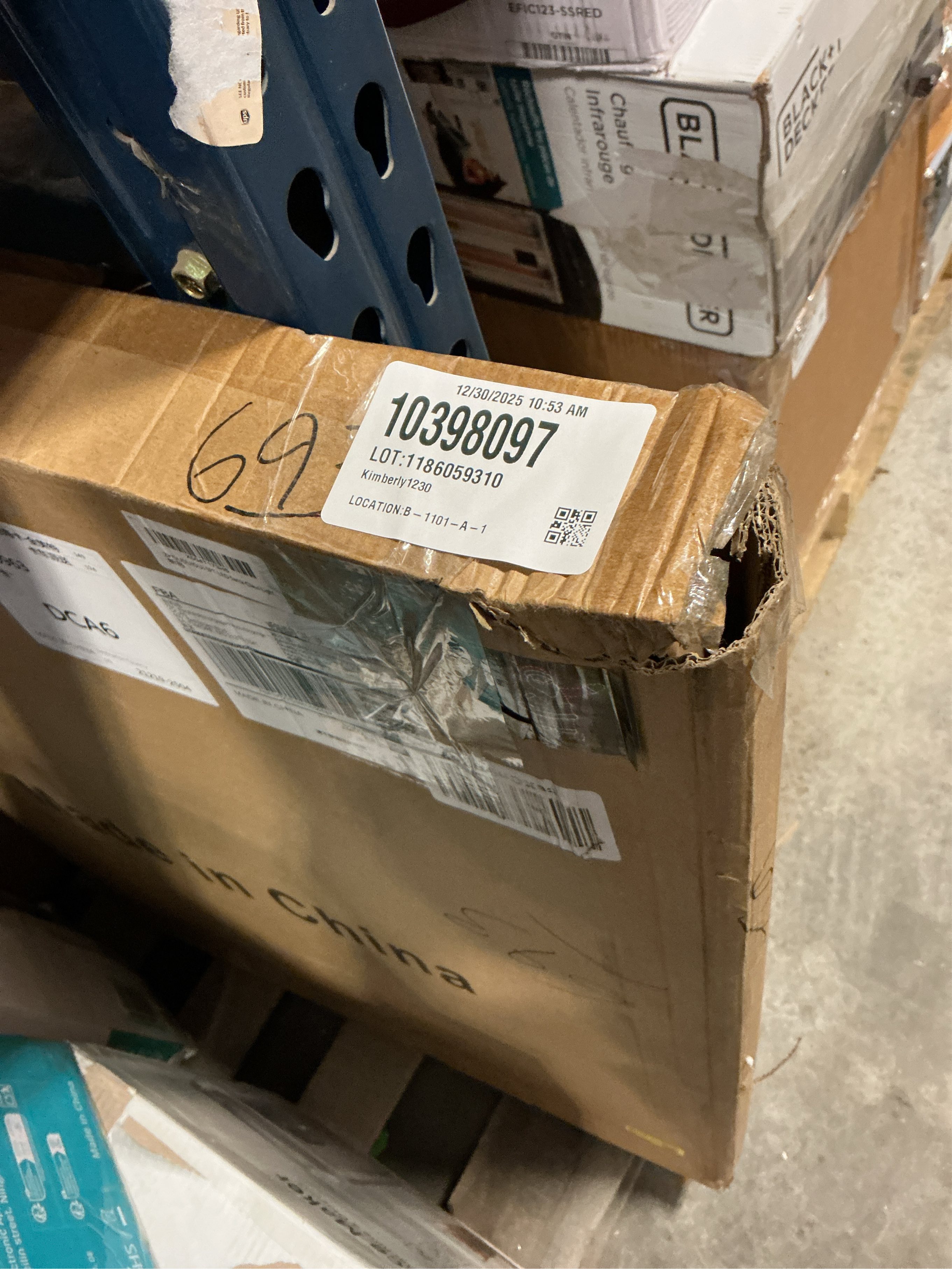 5FT Lighted Waving Santa Claus Animated Christmas Decoration, 273 LEDs Neon Lighted Figure for Outdoor Yard Decor, Indoor Holiday Party