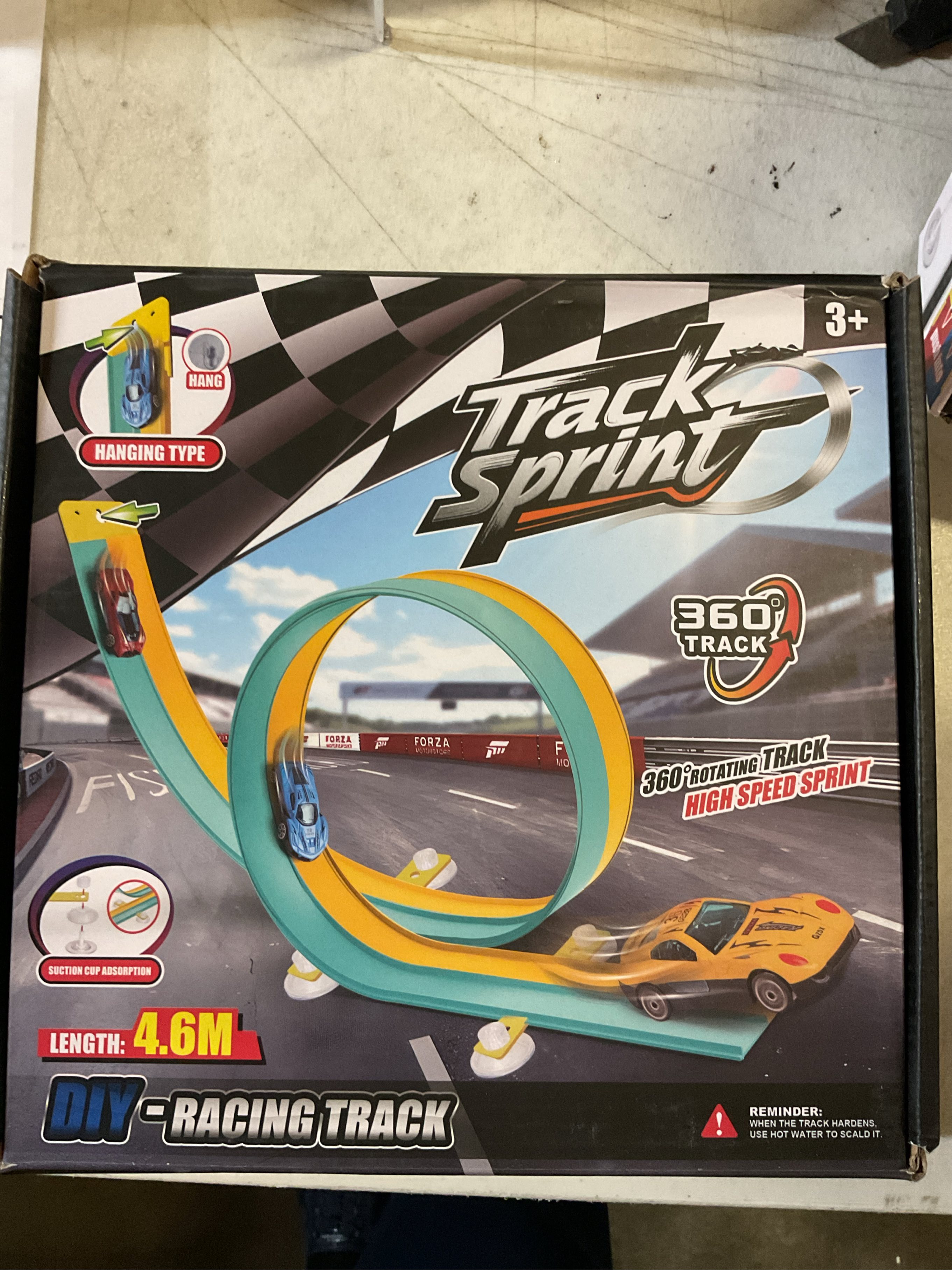 DIY RACING TRACK SPRINT 360 track
