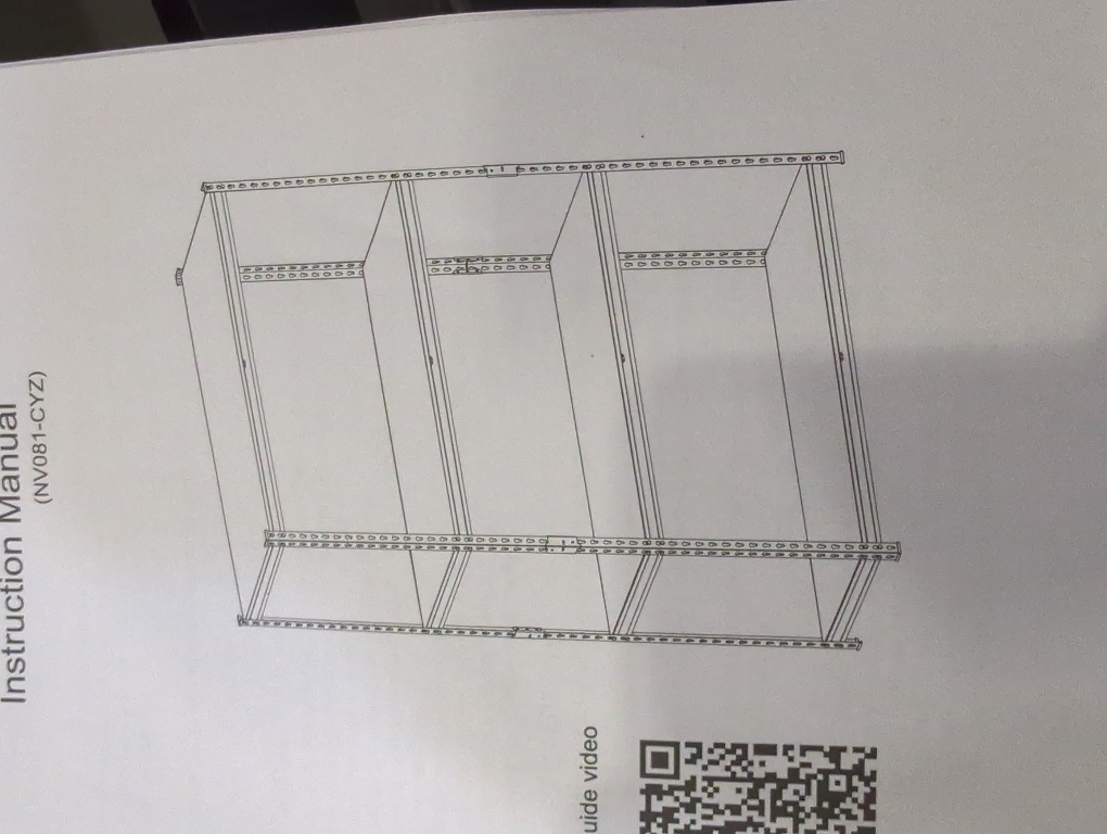 Black 48 Inch Four Layer Iron Plate Storage Rack