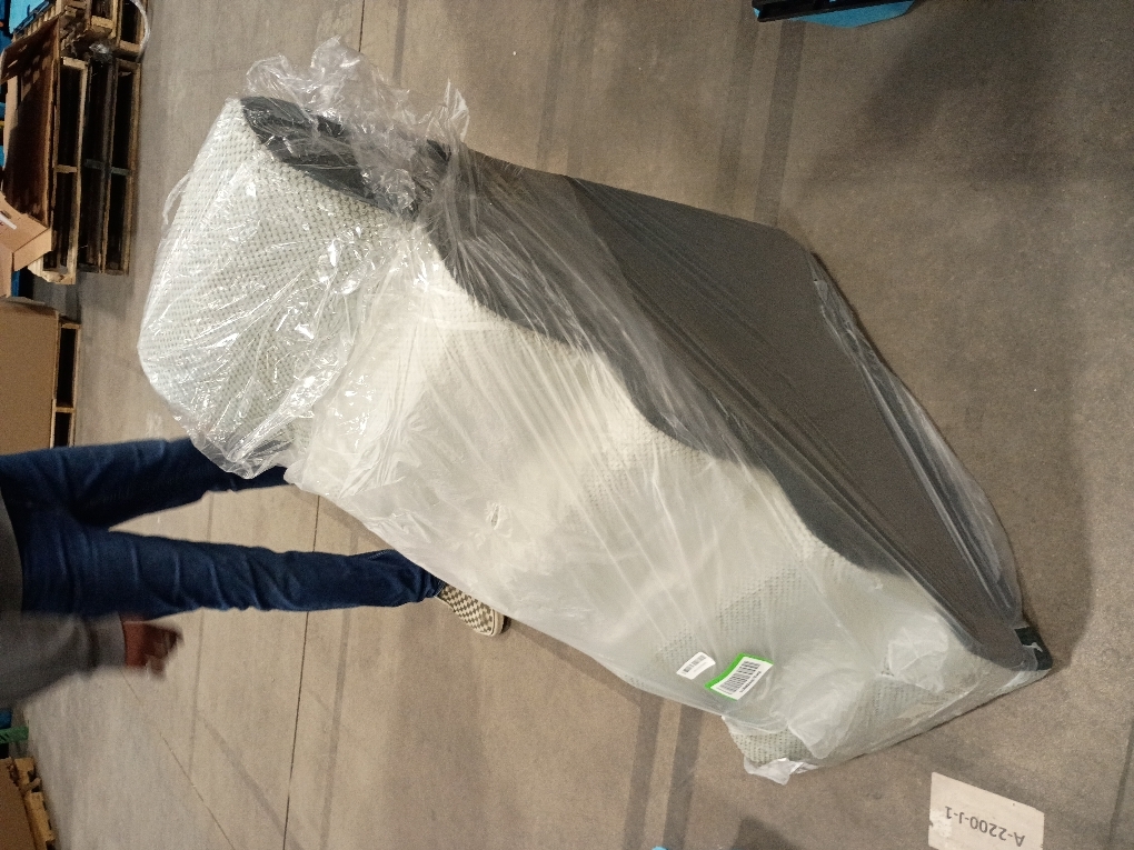 EHEYCIGA Curved Dog Stairs Ramp for High Beds, 5-Step Extra Wide Dog Steps for Small Dogs and Cats, Pet Stairs for High Bed Climbing, Non-Slip Balanced Pet Step Indoor, Light Grey