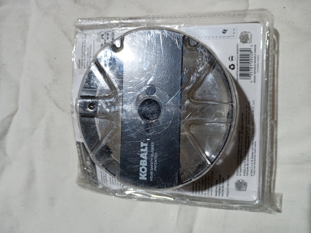 Kobalt 4-3/8-in Carbide-Grit Arbored Recessed Lighting Hole Saw