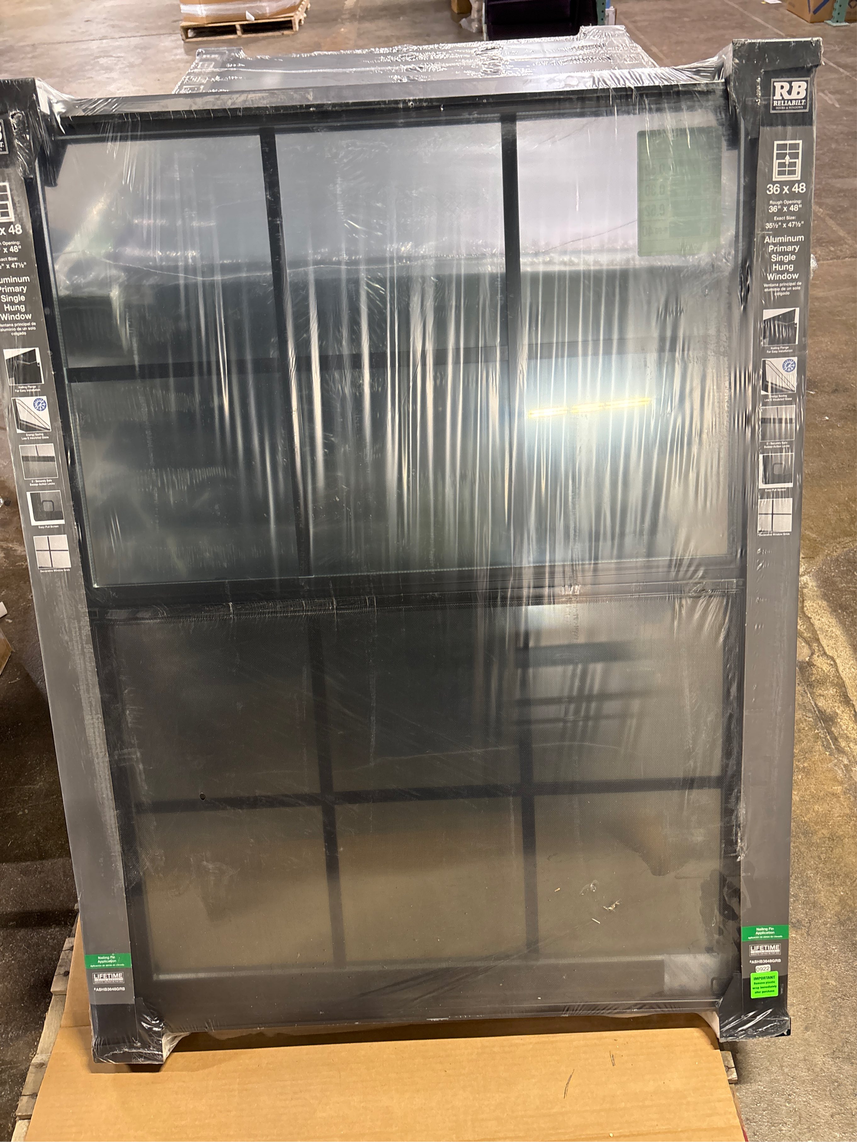 reliabilt 35.5"x47.5"